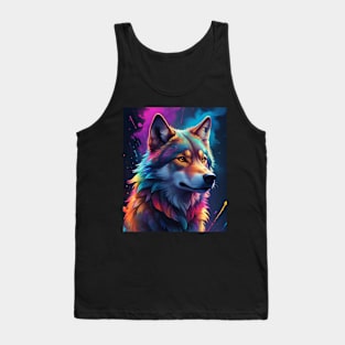 Wolf Sam on the Lookout Tank Top